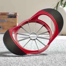 Apple Slicer Corer, Stainless Steel Upgrade 12 Sharp Apple Slicer Large, Ergonomic Plastic Handle Non-slip And Easy To Hold