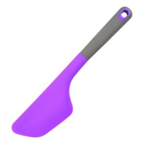 Thickened Heat-Resistant Silicone Spatula for Butter/Cream (Color: Purple, Type: Kitchen Supplies)